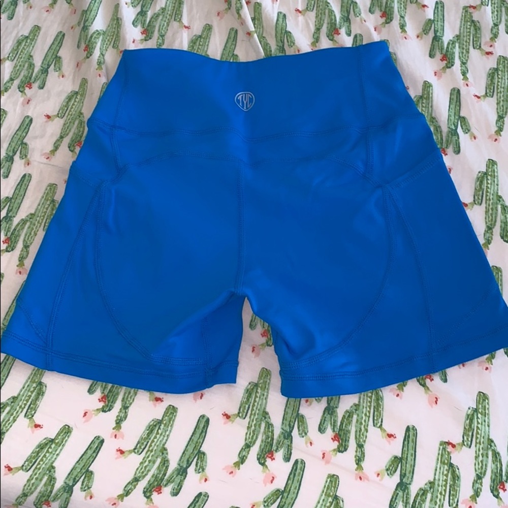 ✨ SOLD ✨ Till You Collapse Blue Pocket Shorts